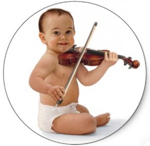 violin baby
