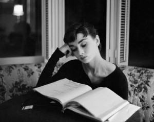 audrey and book